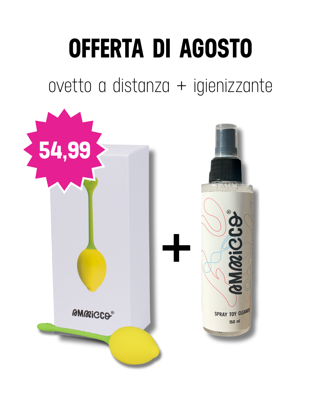 Offerta agosto: Magic Lemon + Toy Cleaner 150 ml